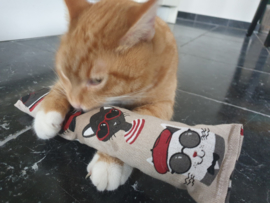 GROOT KATTENSPEELGOED/ Snuffelzak Gym XXL Funny cat (Gevuld met geurexplosie)