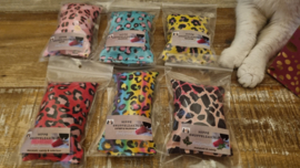UNIEK / 6 delige kennismakkingspakket snuffelzakjes Vrolijke panter