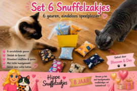 Waarom kiezen voor de set met 6 snuffelzakjes en 6 verschillende geuren?