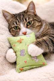 Snuffelzakje Lief poesje (gevuld met catnip)