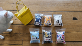 MEEST VERKOCHT/ 6 delige kennismakkingspakket snuffelzakjes/ 6 verschillende geuren