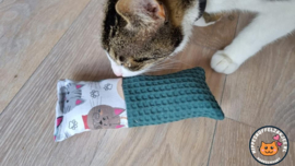 Snuffelzakje Gym – speciaal voor oudere katten (gevuld met catnip en valeriaan)
