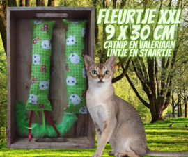 2 delige set Snuffelzak Gym XXL Groene Fleurtje met taart en lintjes (gevuld naar wens) 9 OP VOORRAAD