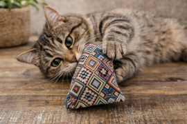 VOOR FANATIEKE KAT / Snuffelzakje Ibiza (gevuld met geurexplosie)