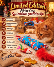 SINTERKLAAS💙 All-in-One Snuffelzakje – Geurexplosie | Lintjes, Staart, Knisper & Belletje