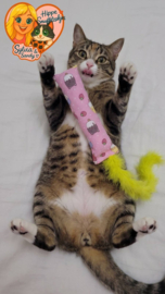 Matatabi Snuffelzakje met Fladderstaart (Kattenspeelgoed voor Jagen) 🐾😻