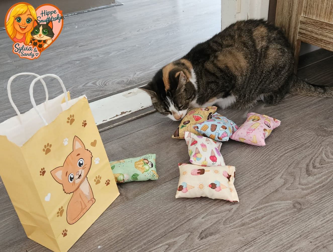 🌞 ZOMER AANBIEDING– 6 Snuffelzakjes / 6 Verschillende Geuren – Zomereditie met IJsjes! 🍦😻