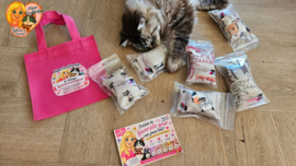 🥇 BESTSELLER | Kennismakingsset Linnenlook Snuffelzakjes voor Katten 6 verschillende geuren + GRATIS Geurentestkaart 🥇 BESTSELLER | Kennismakingsset Linnenlook Snuffelzakjes voor Katten 6 verschillende geuren + GRATIS Geurentestkaart
