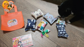 🏆 BESTSELLER | Kennismakingsset Snuffelzakjes voor Katten 6 verschillende geuren + GRATIS Geurentestkaart