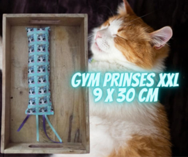 Snuffelzak Gym XXL Prinses met lintjes (gevuld met catnip én valeriaan) 3 OP VOORRAAD