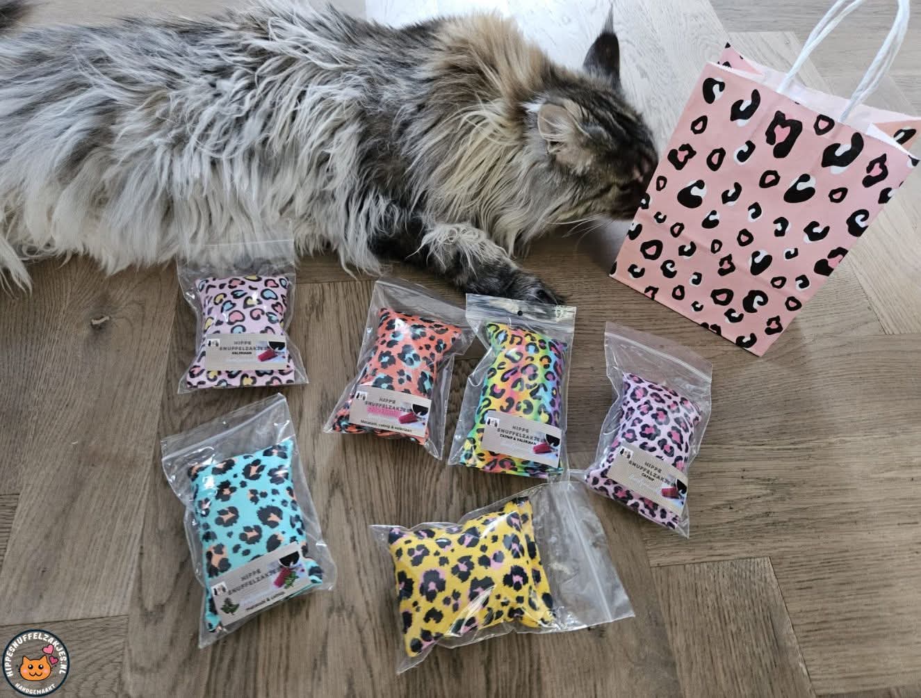 BESTSELLER / 6 delige kennismakkingspakket snuffelzakjes Vrolijke panter