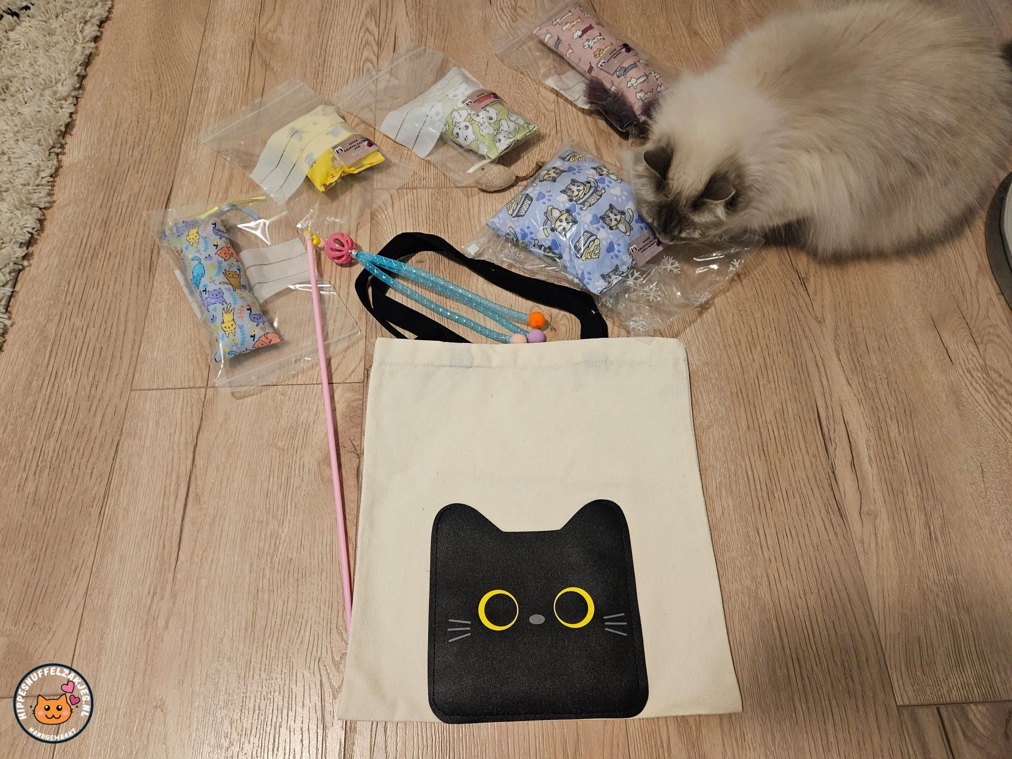 7delige delige Cadeaupakket, inclusief stevige tas (gevuld met meerdere geuren)