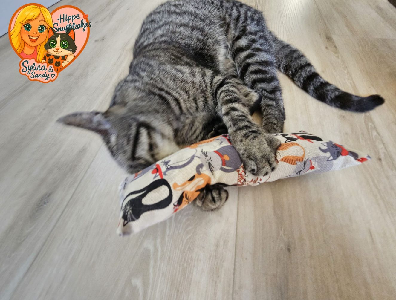 Snuffelzak Gym XXL Deftige kat(gevuld met geurexplosie)