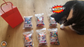 UNIEK/ 6 delige kennismakkingspakket snuffelzakjes/ 6 verschillende geuren