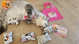 🥇 BESTSELLER | Kennismakingsset  Linnenlook Snuffelzakjes voor Katten 6 verschillende geuren + GRATIS Geurentestkaart