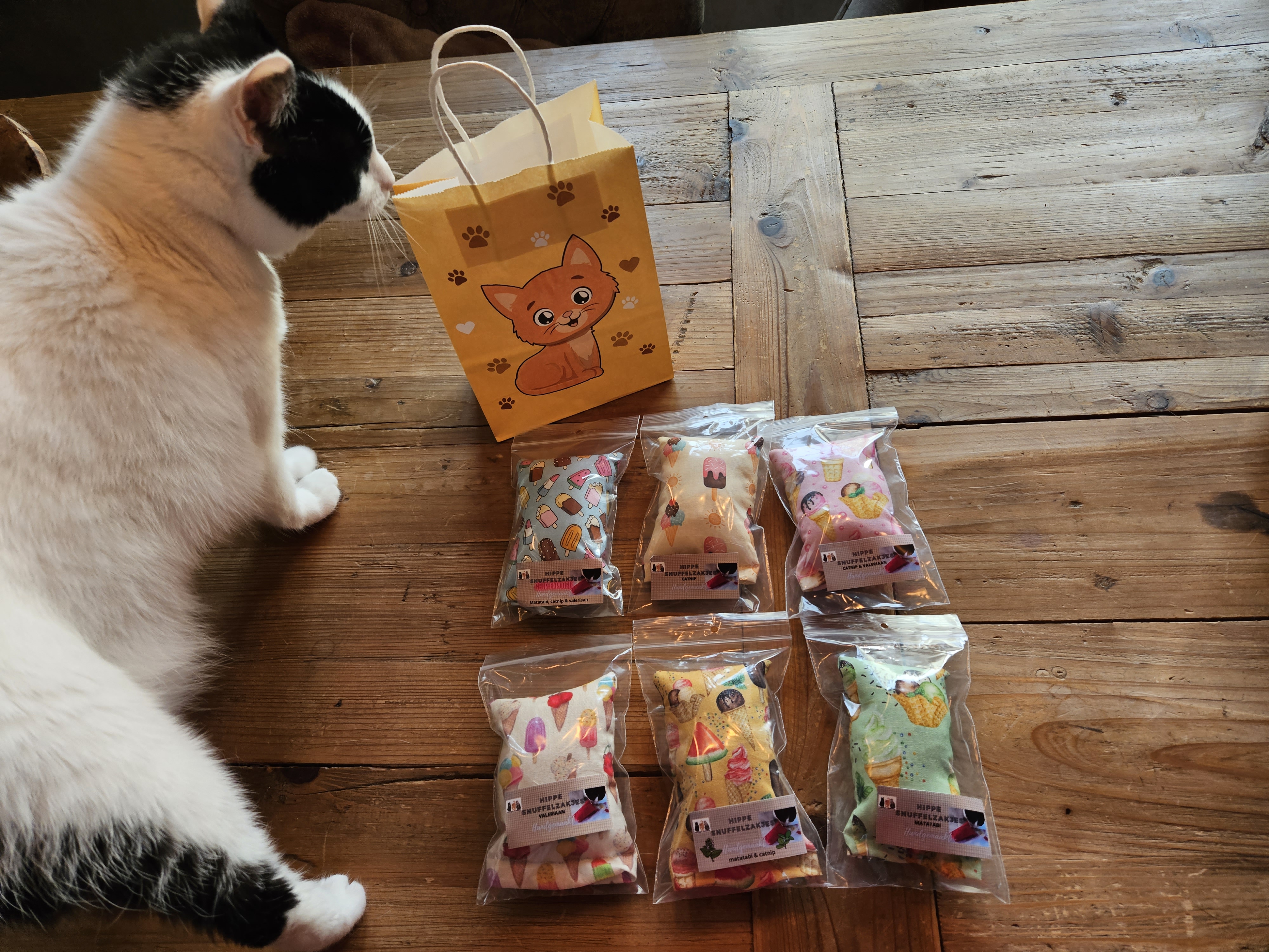 🌞 ZOMER AANBIEDING– 6 Snuffelzakjes / 6 Verschillende Geuren – Zomereditie met IJsjes! 🍦😻