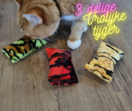 3 delige Starterspakket Vrolijke tijger valeraan (3 snuffelzakjes)