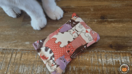 Snuffelzakje sterke Kat roze (gevuld met geurexplosie)