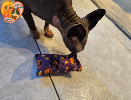 Handgemaakt snuffelzakje – Halloween editie (Dubbele Matatabi!) 🎃🐾