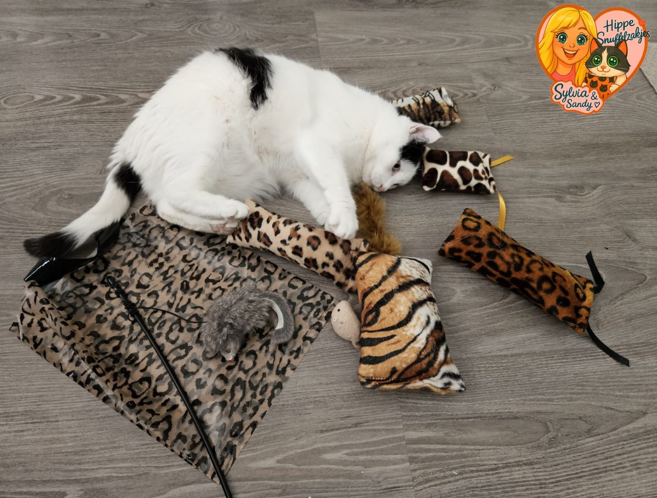 7delige Mystery bag WILD ANIMALS (gevuld met meerdere geuren)