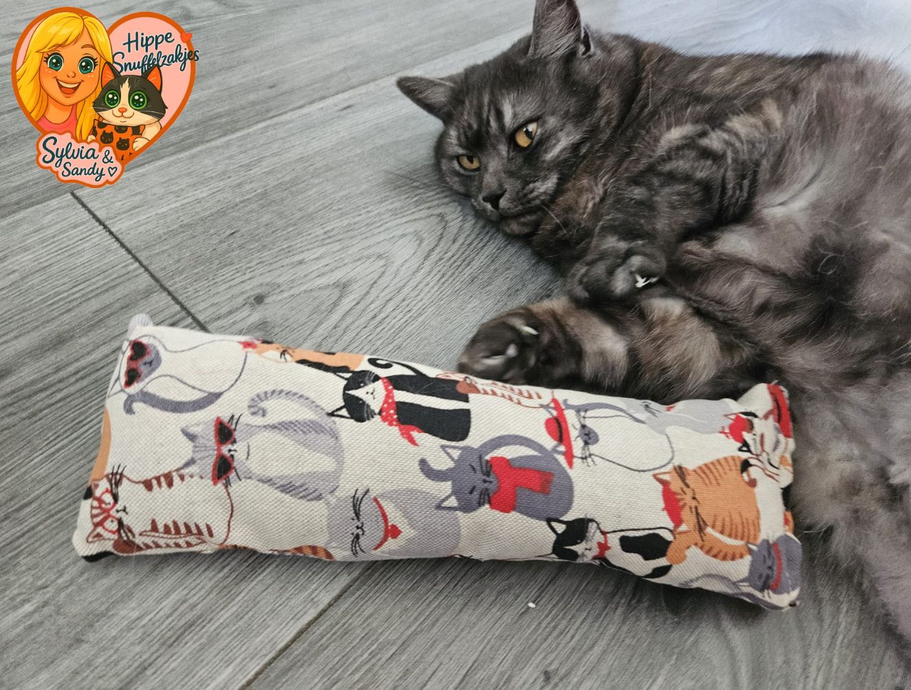 Snuffelzak Gym XXL Deftige kat(gevuld met geurexplosie)