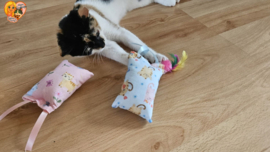 VOOR KITTEN / 3-delige Kittenset | 2 Geurexplosie  Snuffelzakjes & Speelmuis 😻