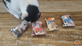4delige set Snuffelzakje Sterke Kat (gevuld met geurexplosie)