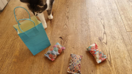 NIEUW/ 3 delige Kadopakket snuffelzakjes Ibiza(gevuld met geurexplosie)