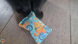 NIEUW/ Snuffelzakje Lieve Daisy(gevuld met matatabi en catnip)