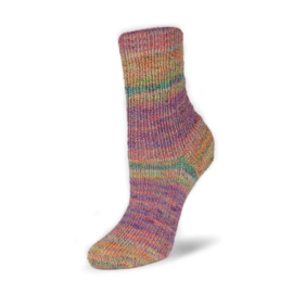 Rellana Flotte Socke 4f. Baumwolle + Merino Stretch - 1550