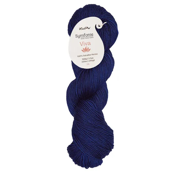 Symfonie Viva solid - SS1017 Delhi Blue