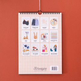 Scheepjes Verjaardagskalender NL-EN