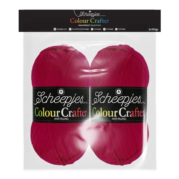 Scheepjes Colour Crafter Solid Pack 2x150g- Maastricht