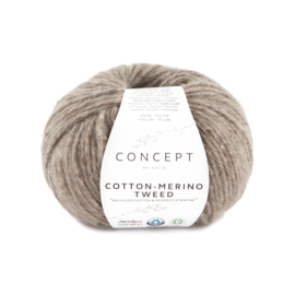Katia Cotton-Merino Tweed 510 - Ree bruin