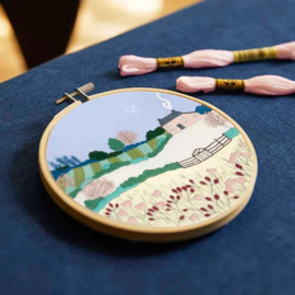 DMC Borduurkit Spring landscape