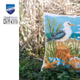 Vervaco Kruissteekkussen kit Ocean breeze