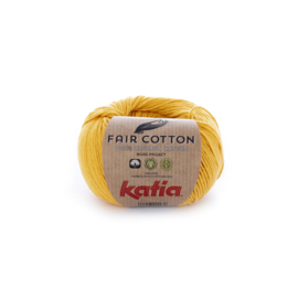 Katia Fair Cotton 20 - Geel