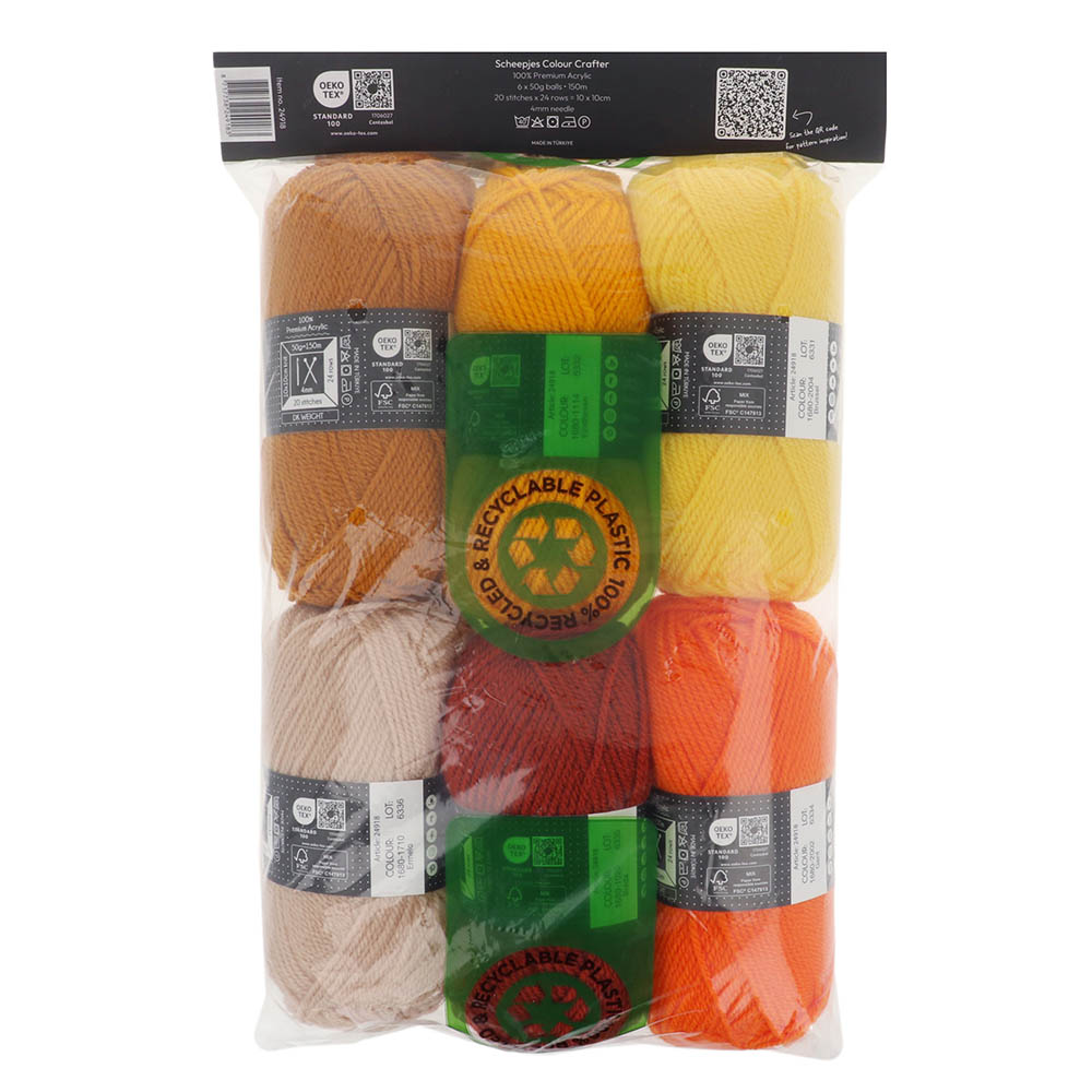 Scheepjes Colour Crafter Colour Pack - Clogs
