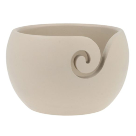 Scheepjes Yarn bowl mangohout beige