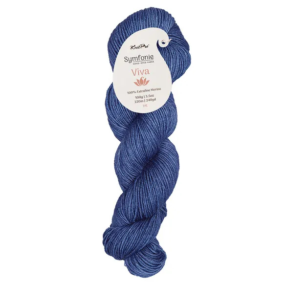 Symfonie Viva solid - SS1016 Jodhpur Blue