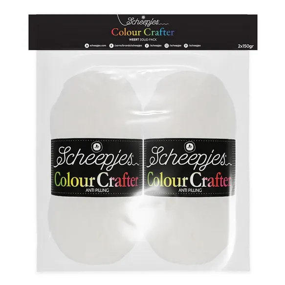 Scheepjes Colour Crafter Solid Pack 2x150g- Weert