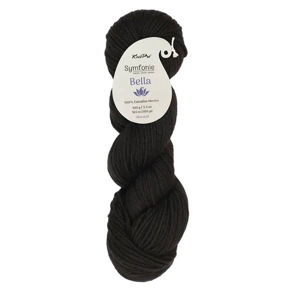 Symfonie Bella Solid - SS4033 Jet Black