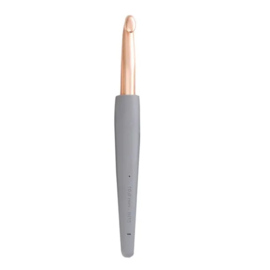 KnitPro Vybe Haaknaald aluminium 10.00mm roségoud
