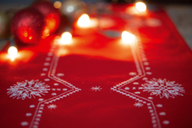 Loper kit Witte kerststerren