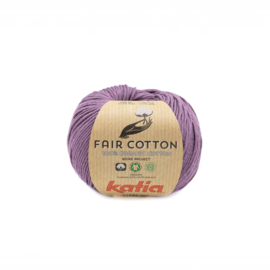 Katia Fair Cotton 39 - Donker mauvé