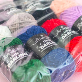 Scheepjes Little Darling Sparkle colour pack 8x25g