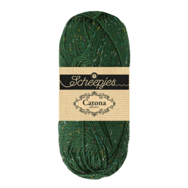Scheepjes Catona Shine - 525 Fir - Rainbow