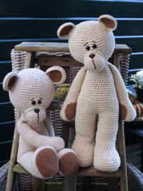 Funny Bear Basic linnen (staand of zittend) XXL 