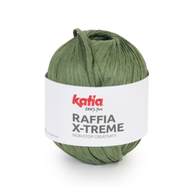 Katia Raffia X-TREME 104 - Donker groen