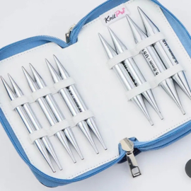 KnitPro Nova verwisselbare breipunten 13cm 8-15mm set Chunky